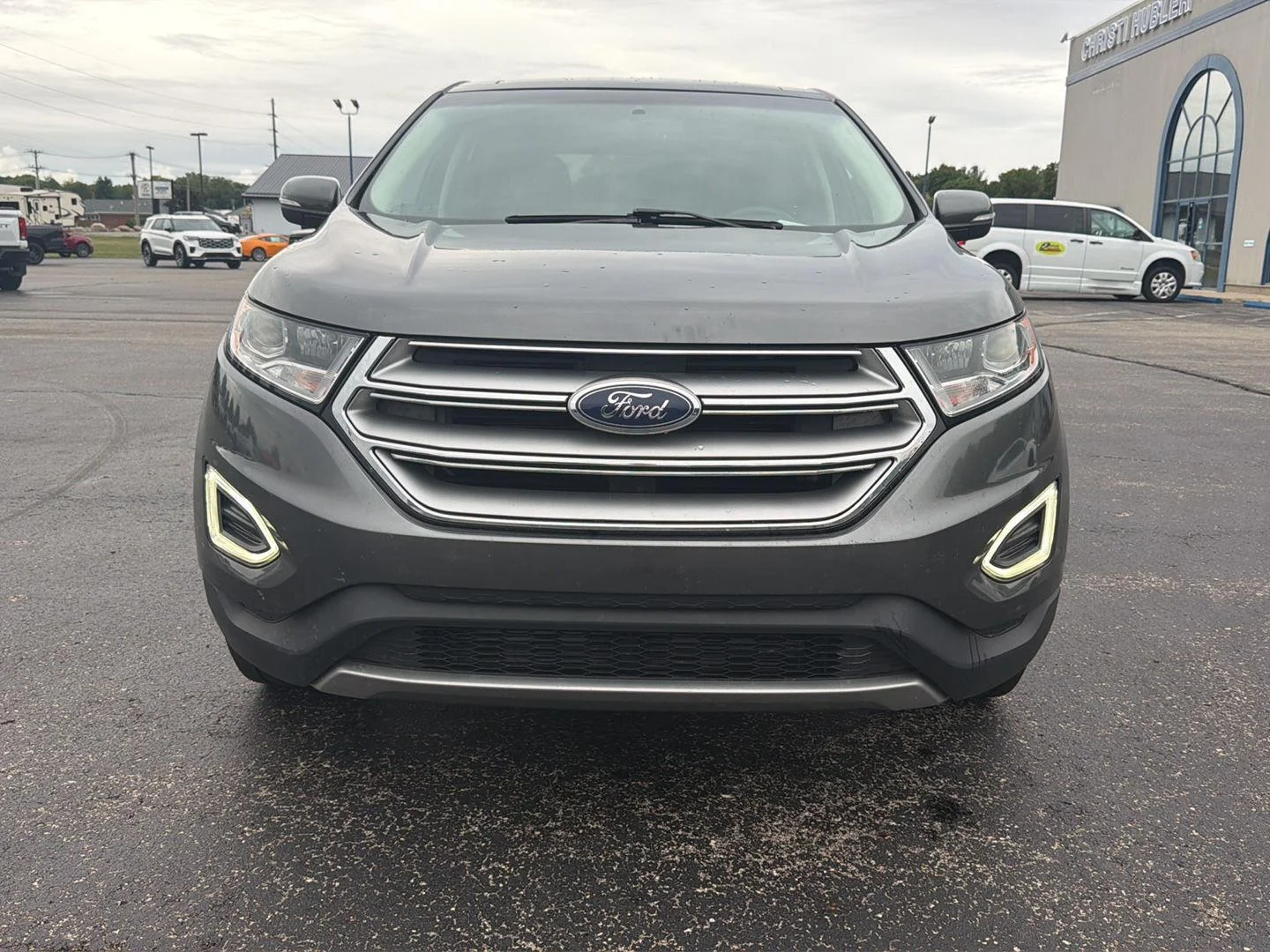 Used 2015 Magnetic Metallic FORD Titanium image 2