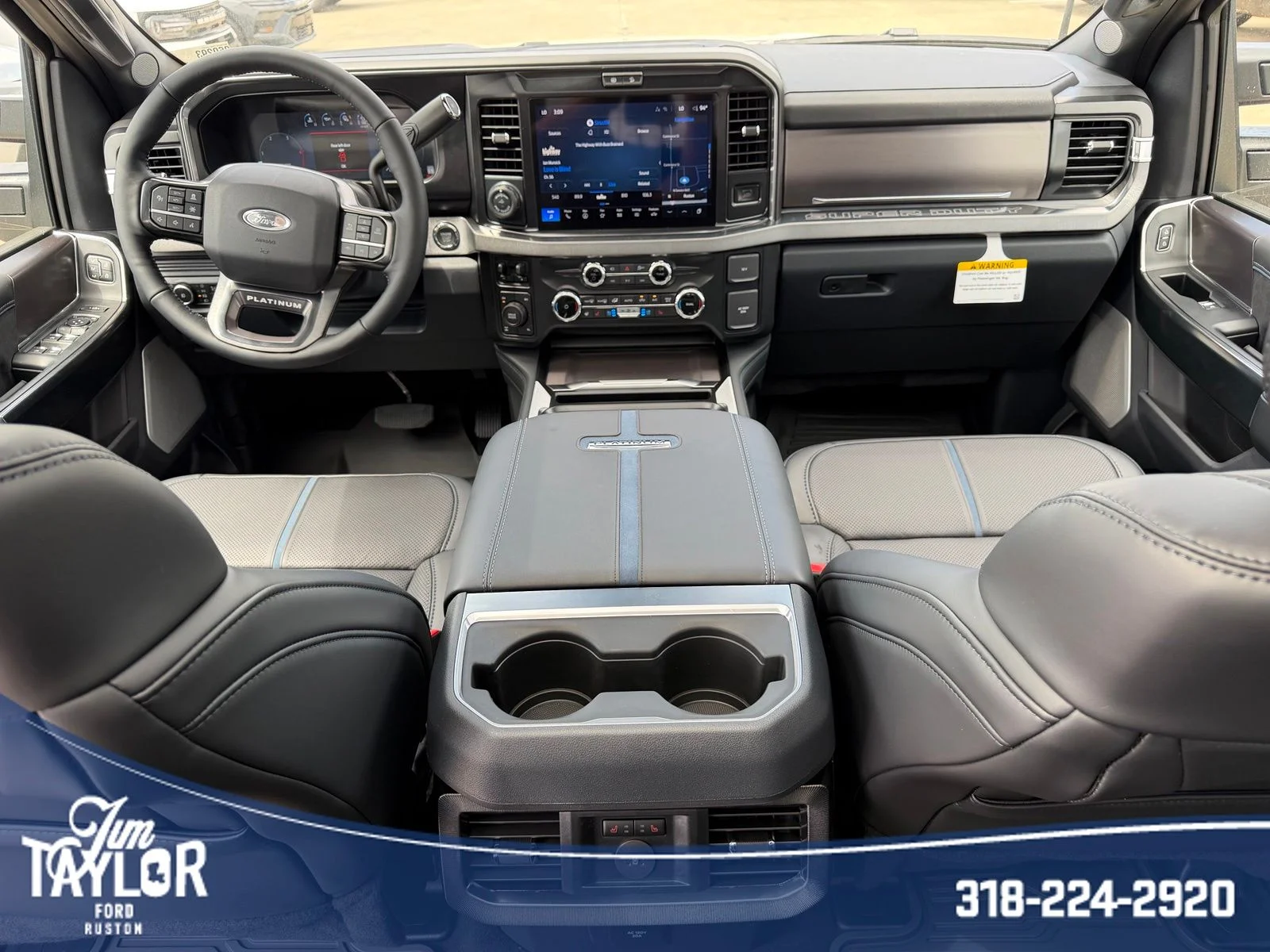 New 2026 Star White Metallic Tri-Coat Ford F-250® Platinum® image 9