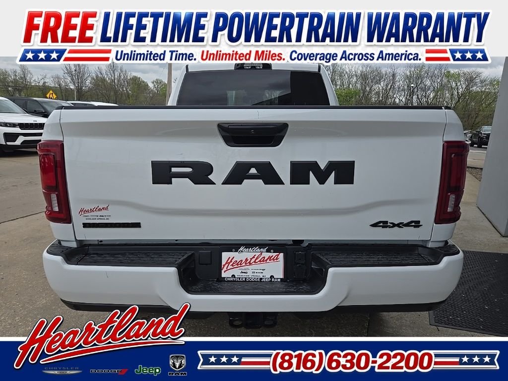 New 2026 Bright White Clear-Coat Exterior Paint RAM Big Horn image 11