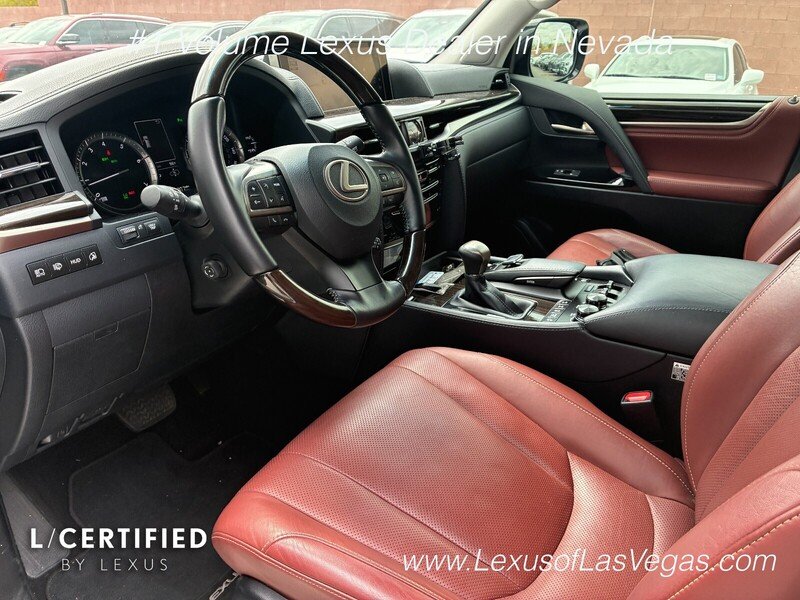 Certified Used 2021 White Pearl Lexus THREE-ROW image 4