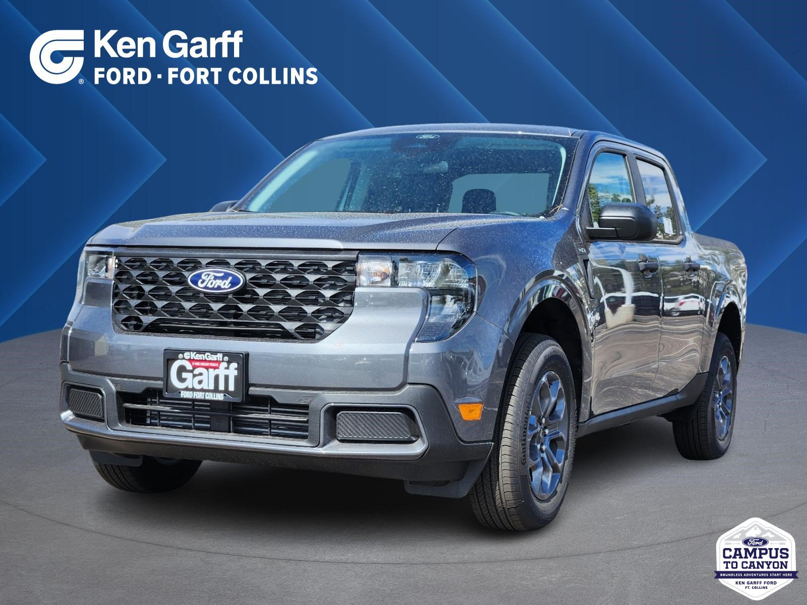 New 2026 Carbonized Gray Metallic Ford XLT image 1
