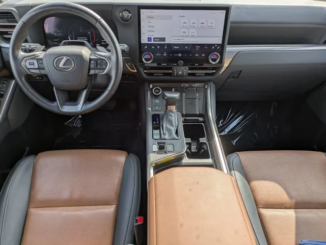 Certified Used 2024 Nori Green Pearl Lexus 550 Luxury+ image 15