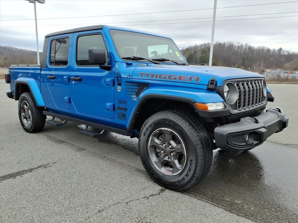 Used 2021 Hydro Blue Pearlcoat Jeep Willys Sport image 8