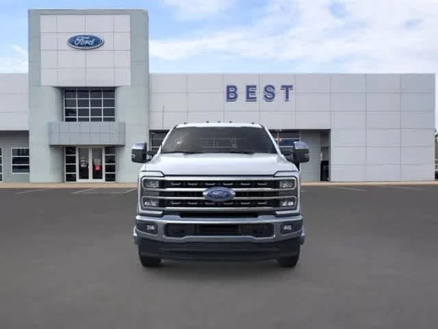 New 2026 Star White Metallic Tri-Coat Ford LARIAT image 6