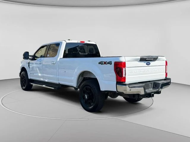 Used 2021 Oxford White Ford Lariat image 3