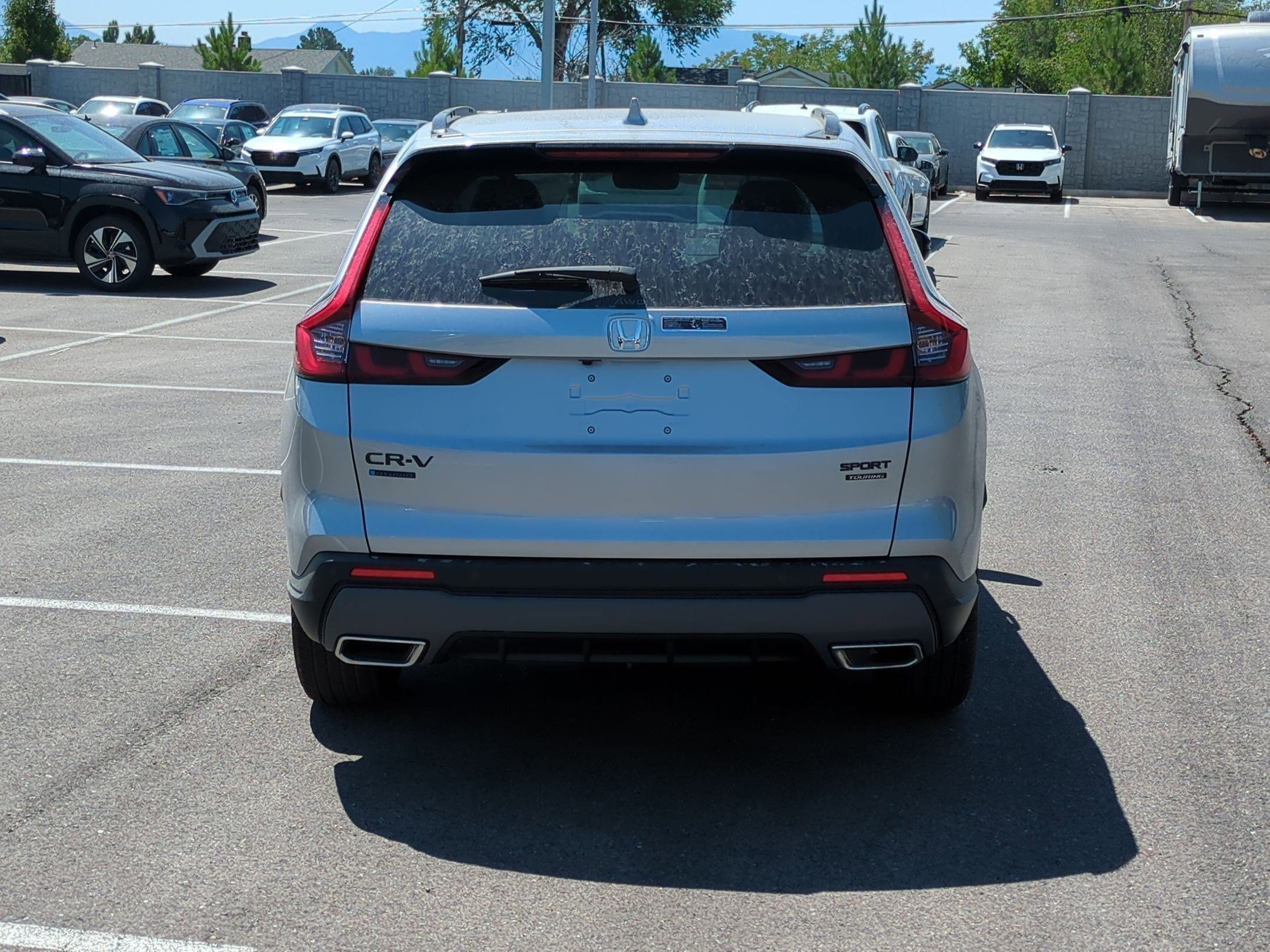 New 2027 Solar Silver Metallic Honda Sport Touring image 4