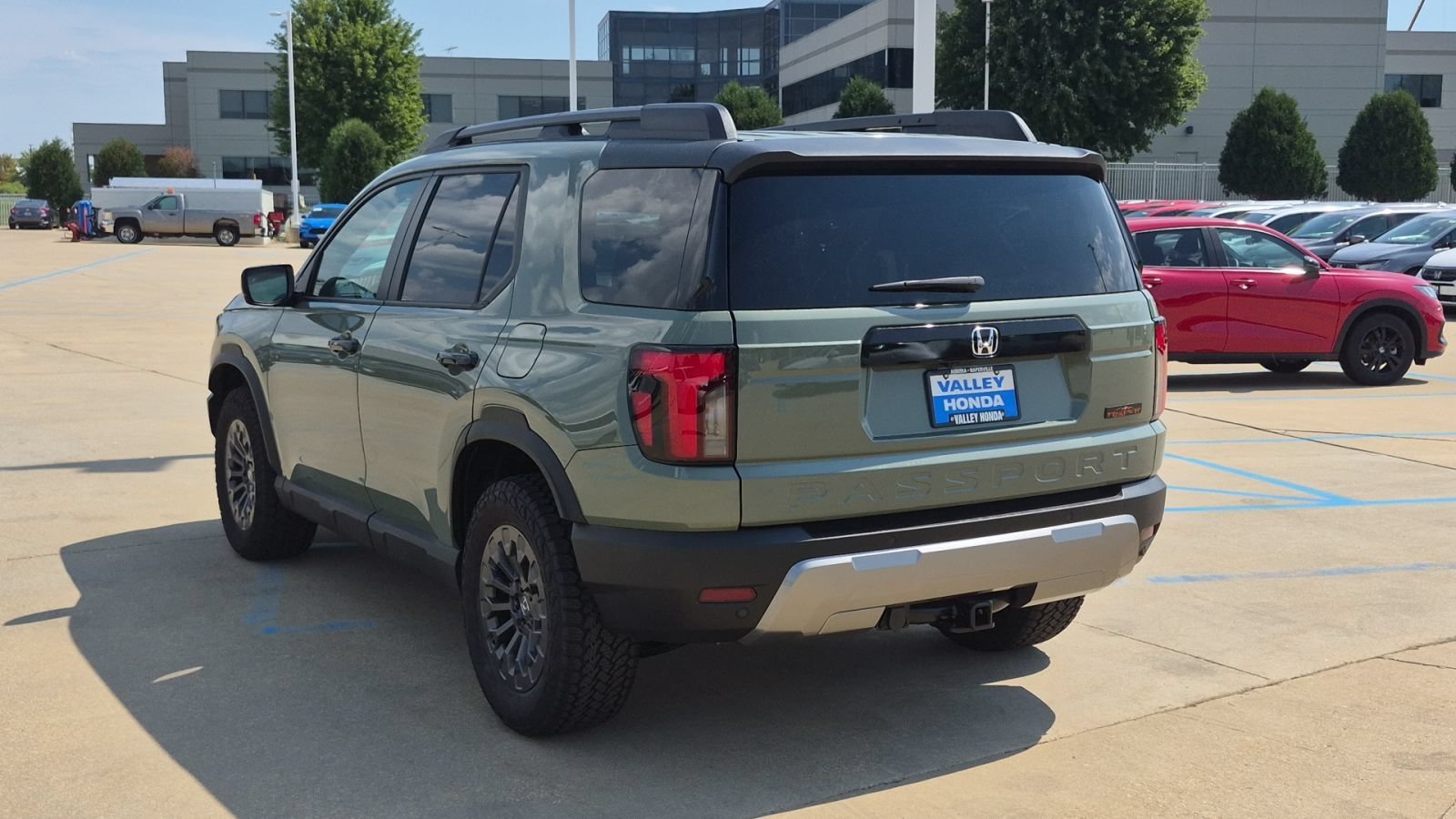 New 2026 Ash Green Metallic Honda TrailSport image 8