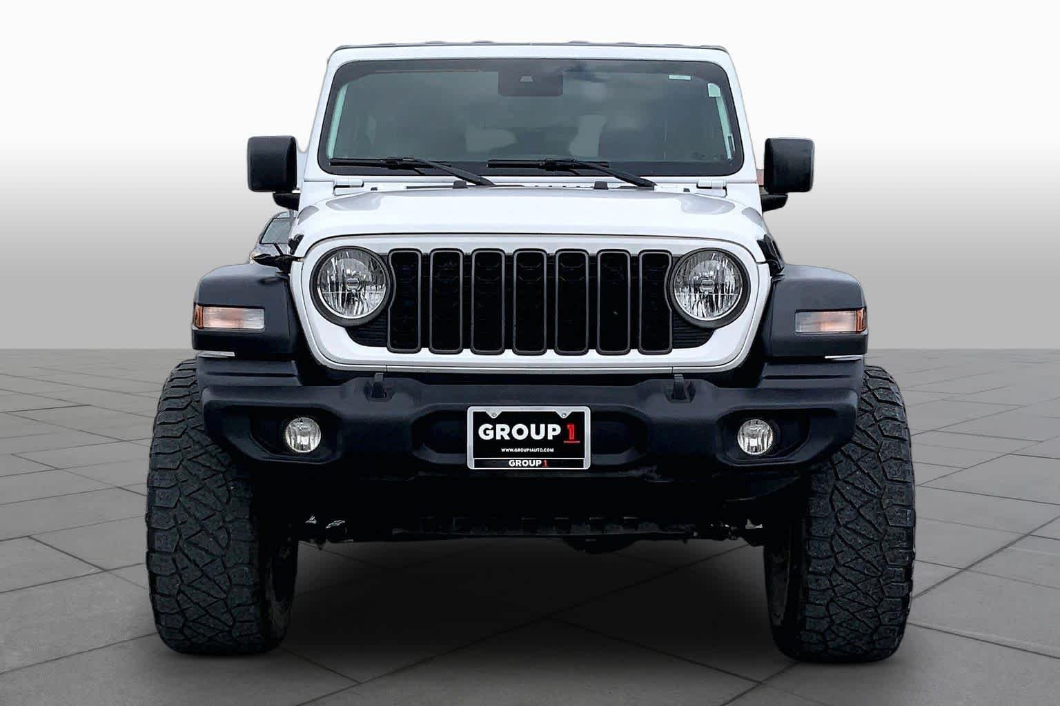 Used 2024 Bright White Clearcoat Jeep Sport S image 5