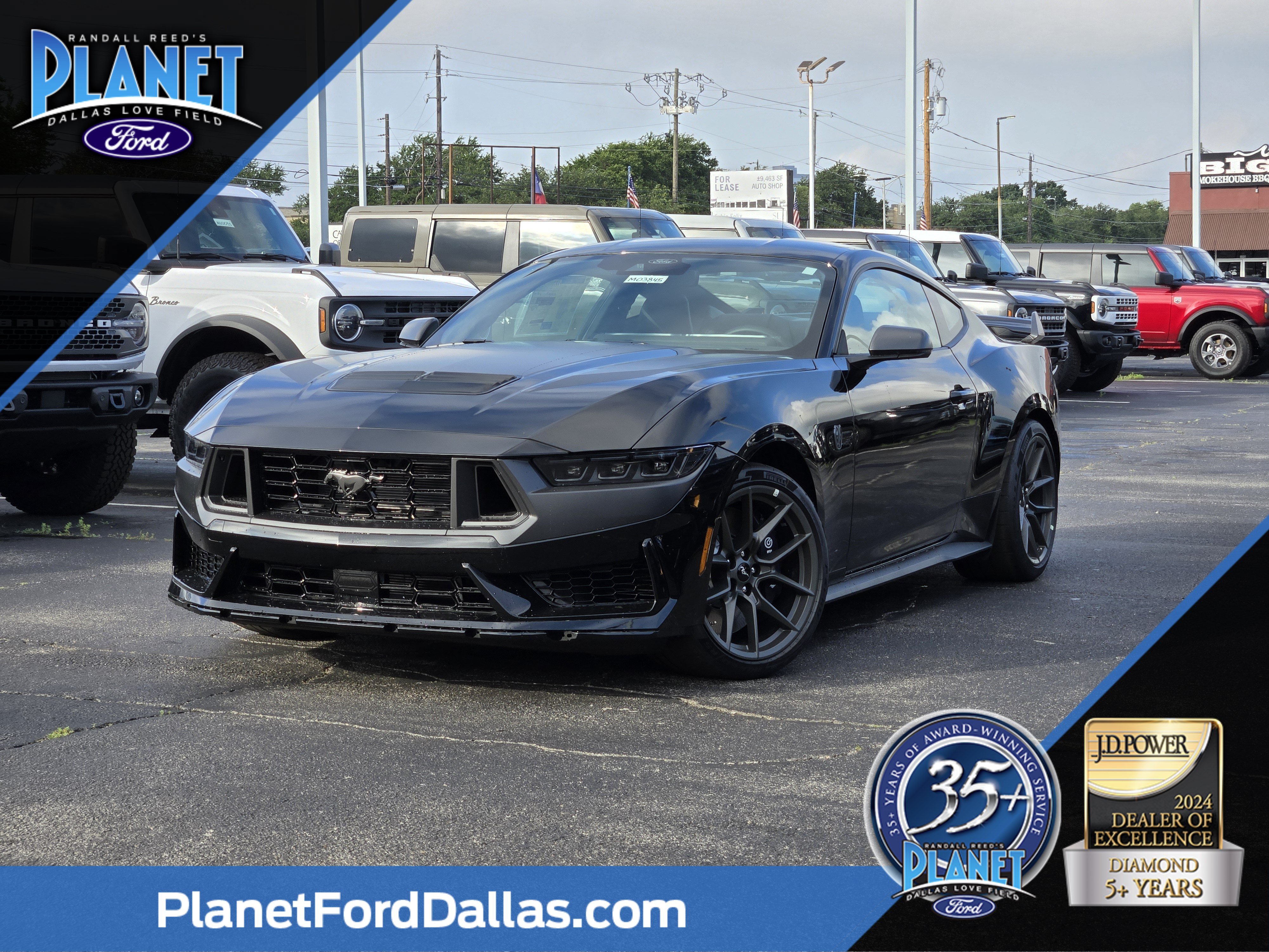 New 2026 Shadow Black Ford Dark Horse Premium image 1