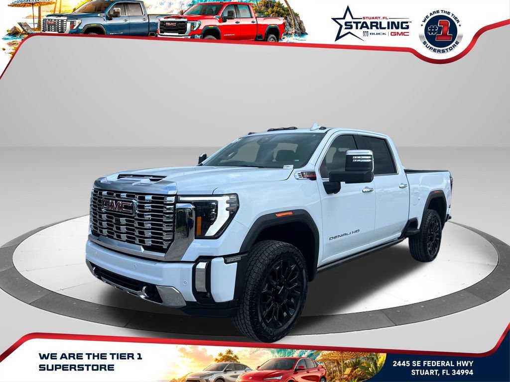 New 2026 Glacier White Tricoat GMC Denali image 1