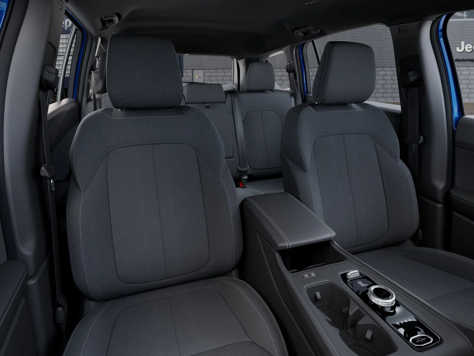 New 2026 Hydro Blue Pearl-Coat Exterior Paint Jeep Laredo image 9