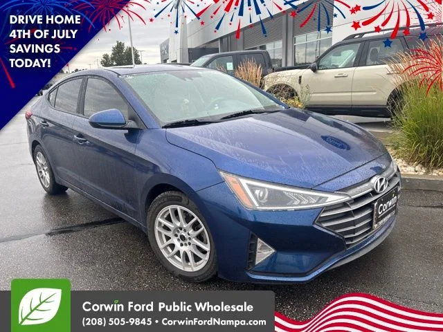Used 2020 Blue Hyundai SEL image 1