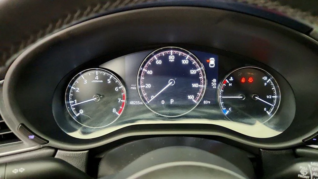 Used 2021 Deep Crystal Blue Mica Mazda Select AWD image 14