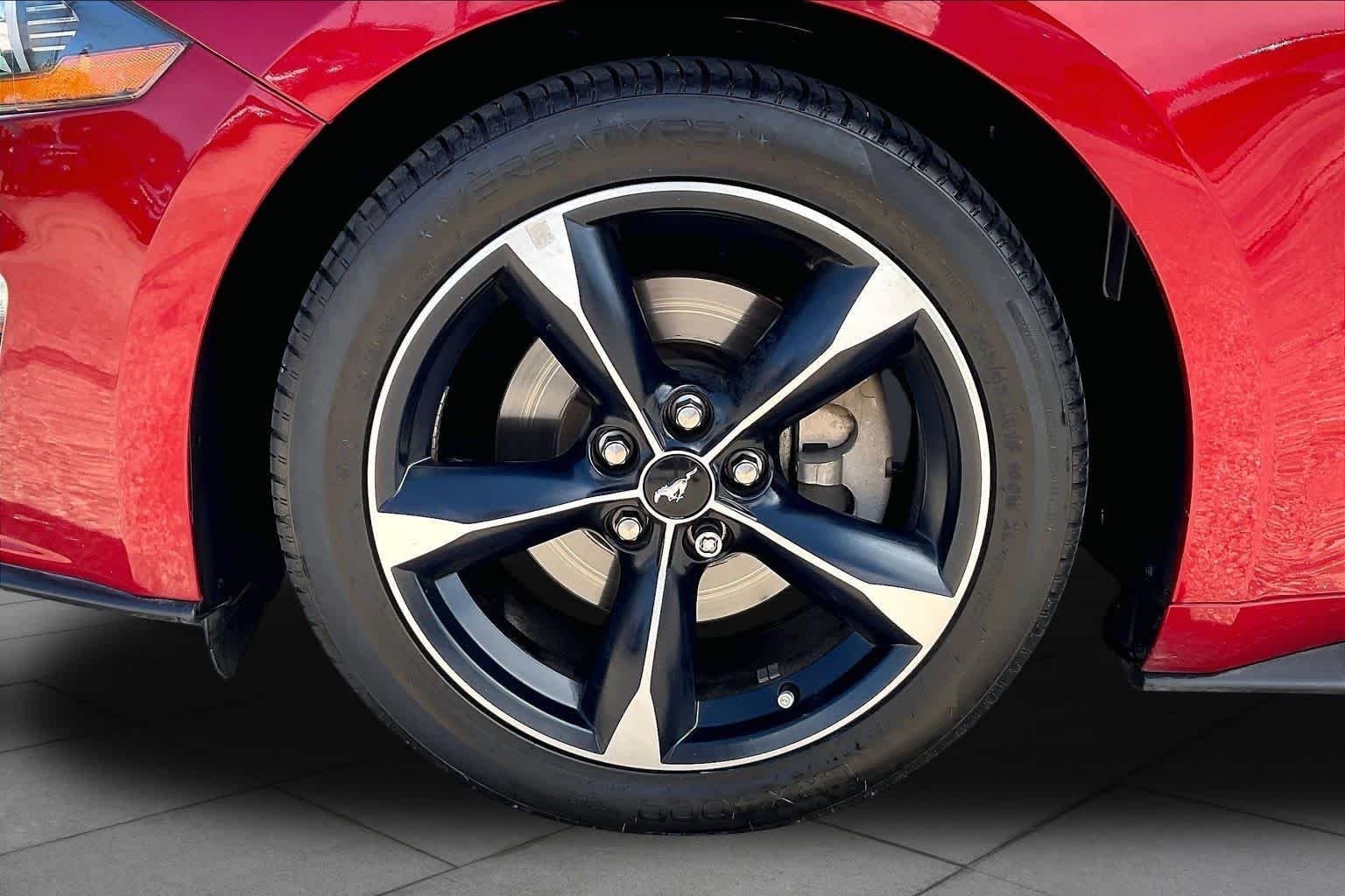 Used 2021 Rapid Red Metallic Tinted Clearcoat Ford EcoBoost image 9