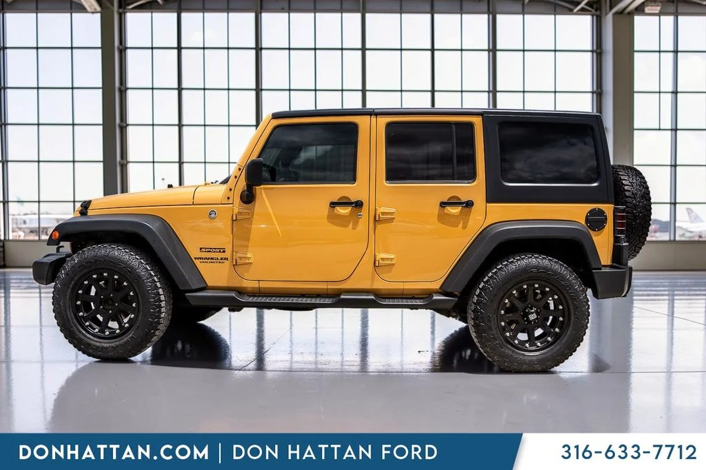 Used 2013 Jeep Wrangler Unlimited Sport with VIN 1C4BJWDG0DL660981 for sale in Augusta, KS