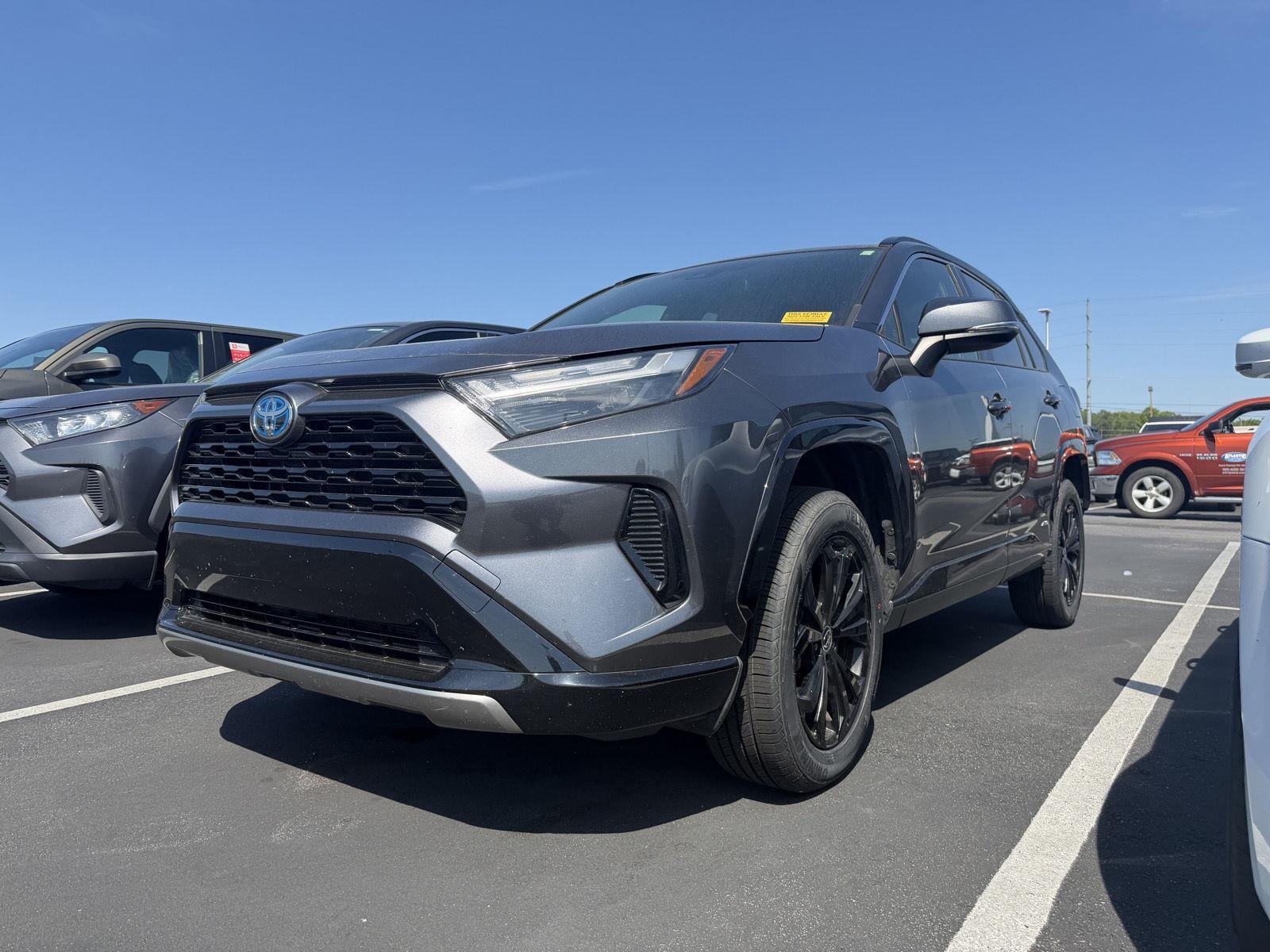 Used 2023 Magnetic Gray Metallic Toyota Hybrid SE image 15
