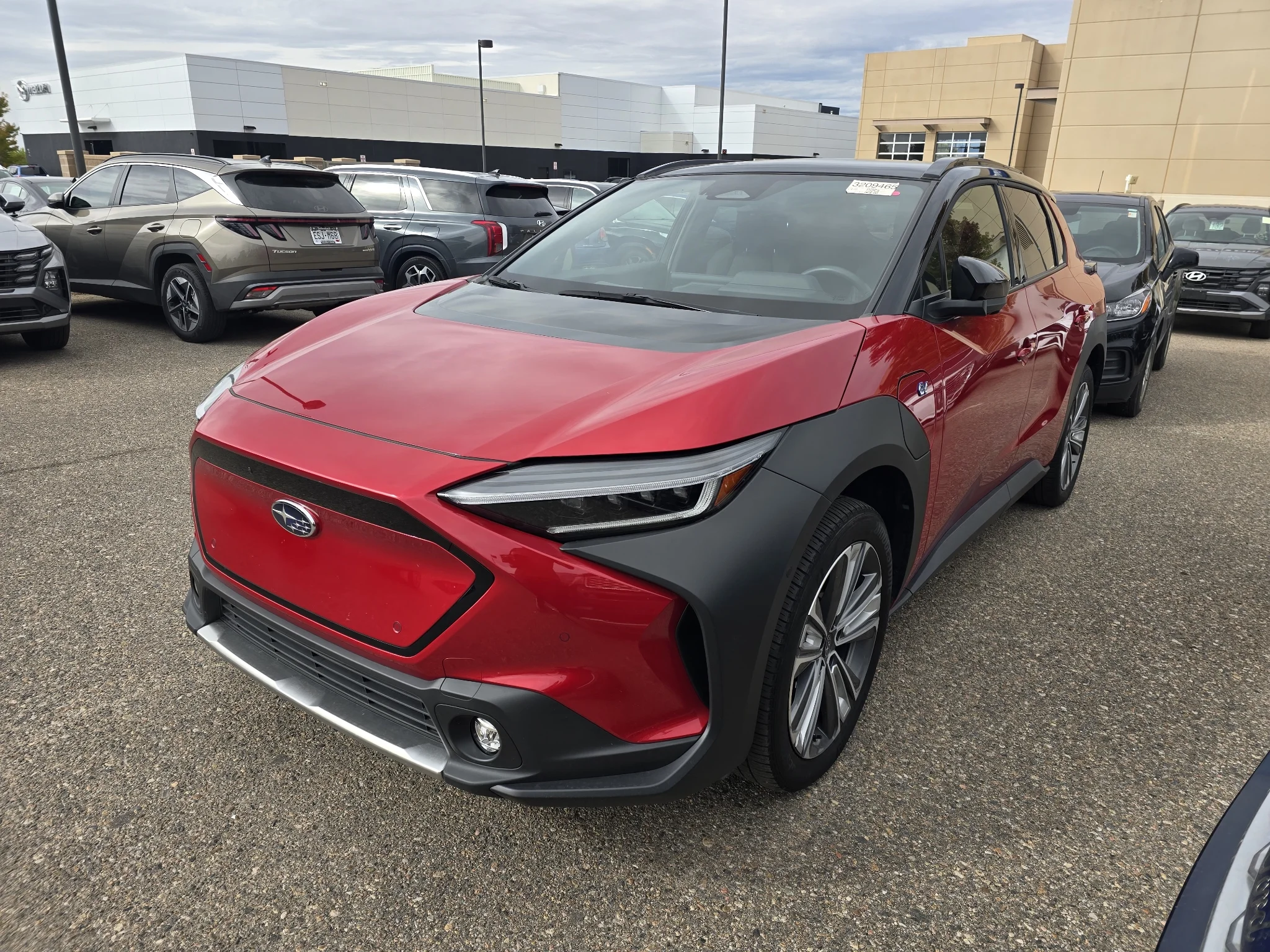 Used 2023 Elemental Red Pearl 2-Tone Subaru Touring image 13