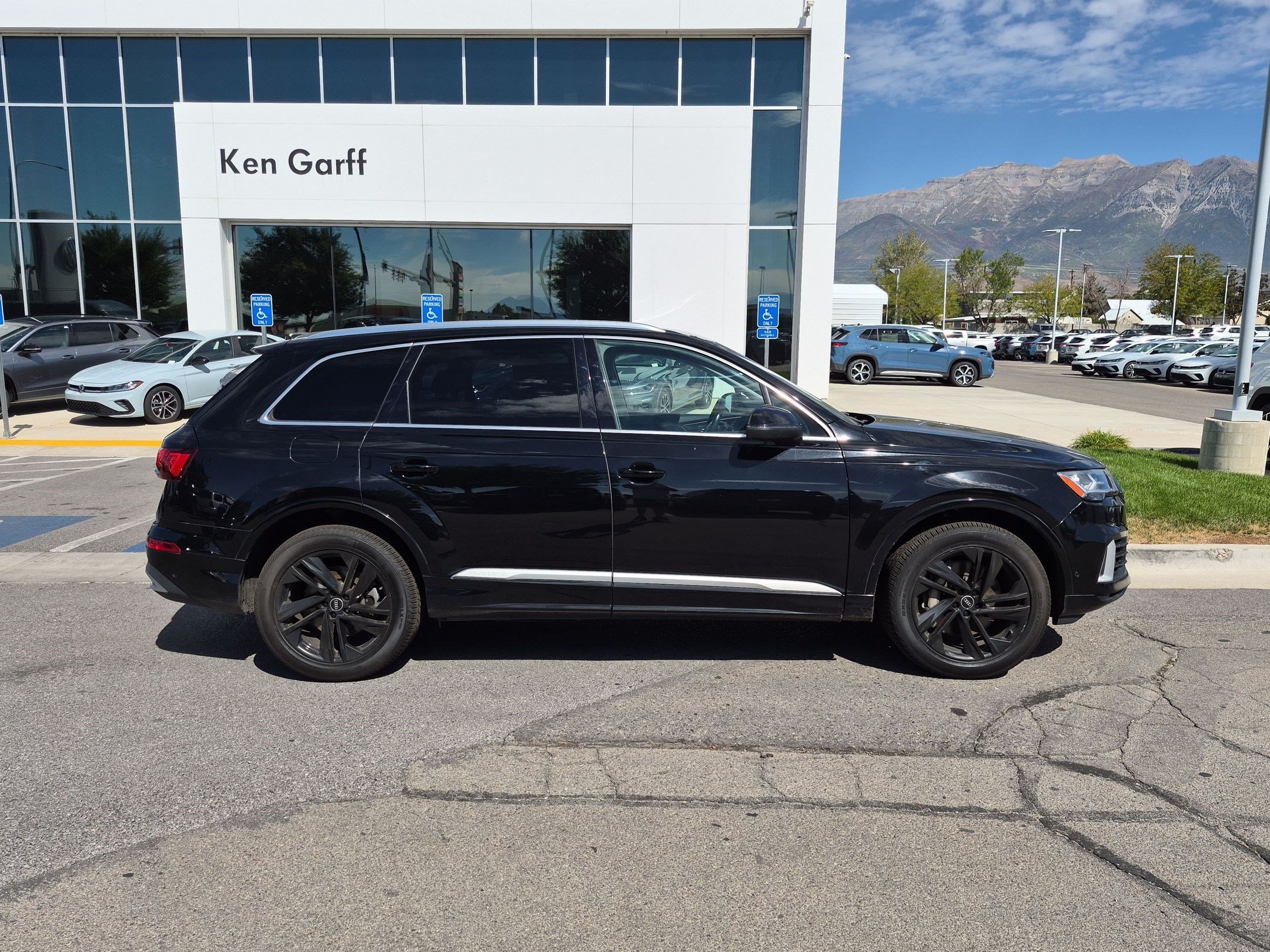 Used 2021 Night Black Audi Premium Plus image 2