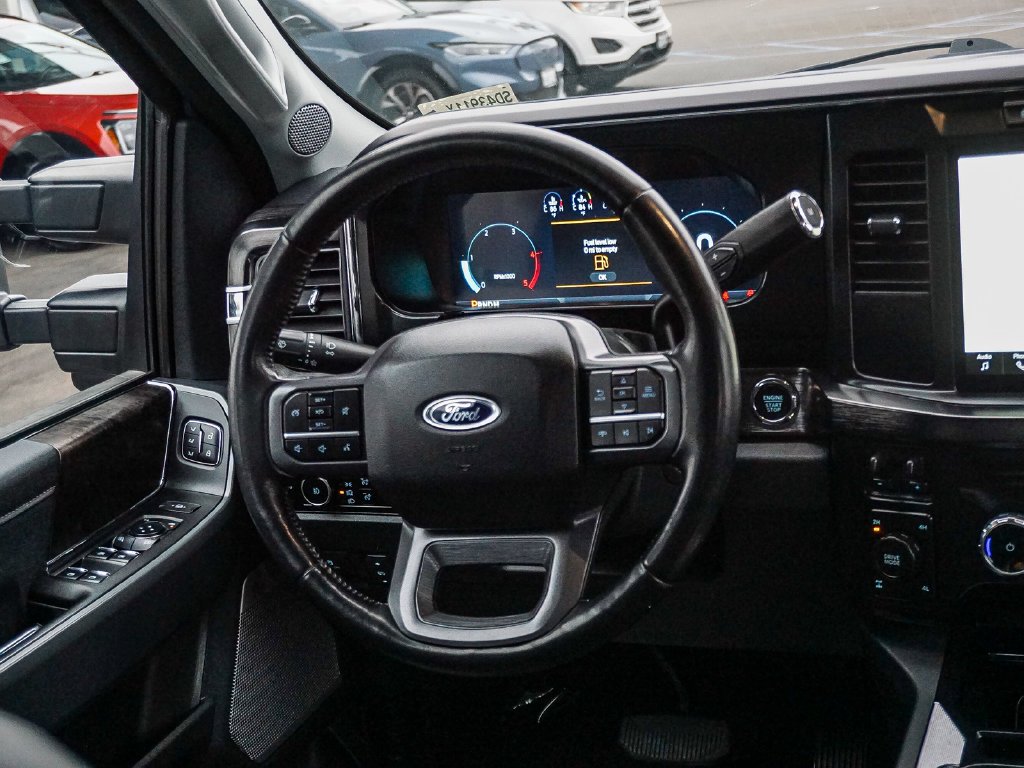 Used 2024 Gray Metallic Ford Lariat image 17