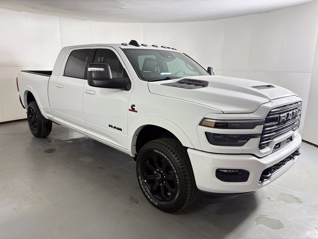 New 2027 Bright White Clear-Coat Paint RAM Laramie image 2
