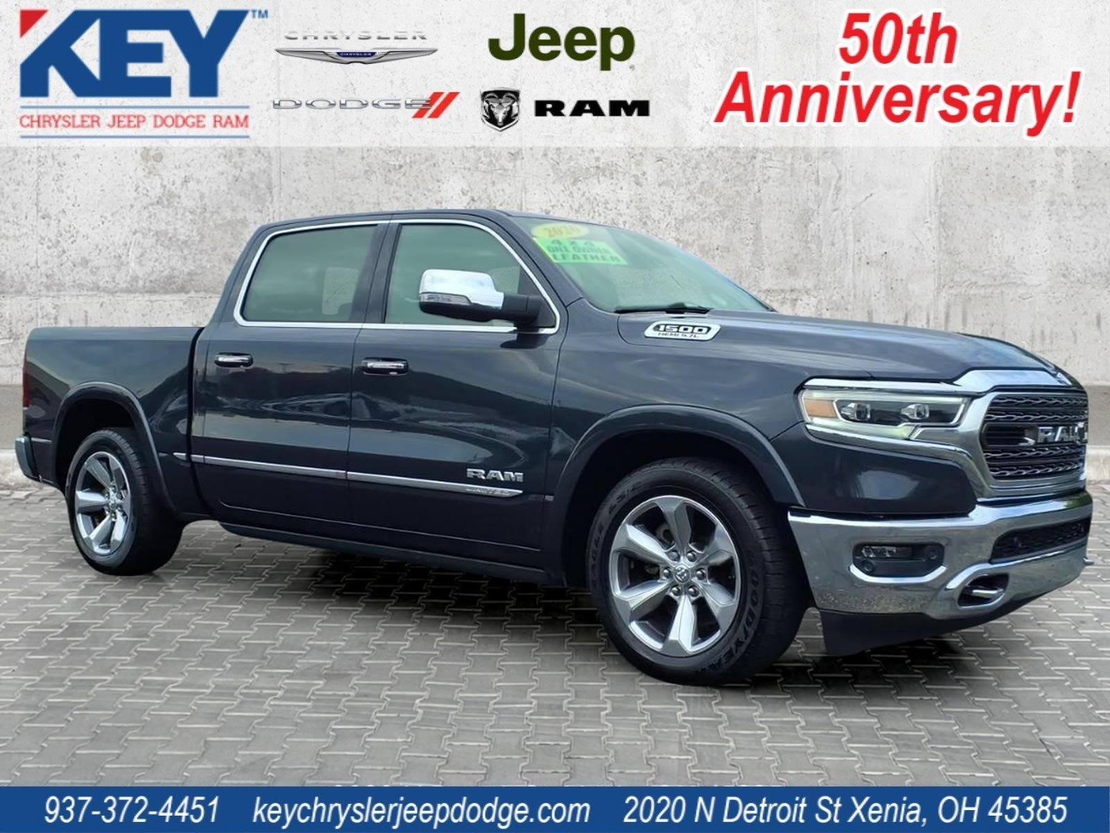 Used 2020 Maximum Steel Metallic Clear Coat Ram Limited image 1