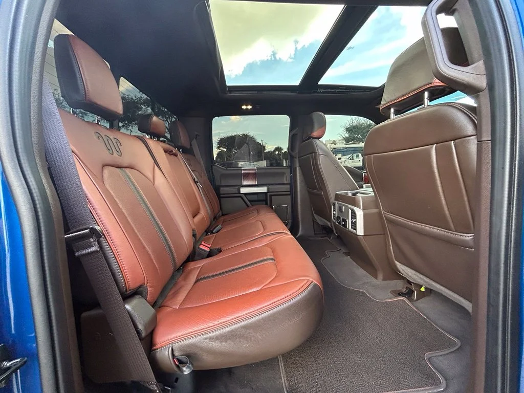 Used 2022 Blue Metallic Ford King Ranch image 35