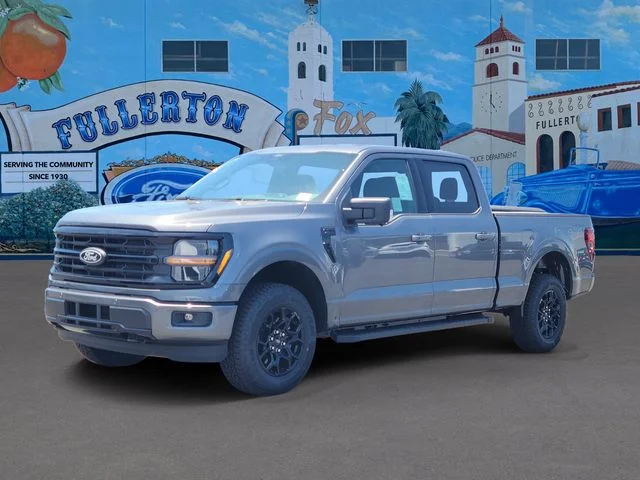 New 2026 Carbonized Gray Metallic Ford XLT image 3