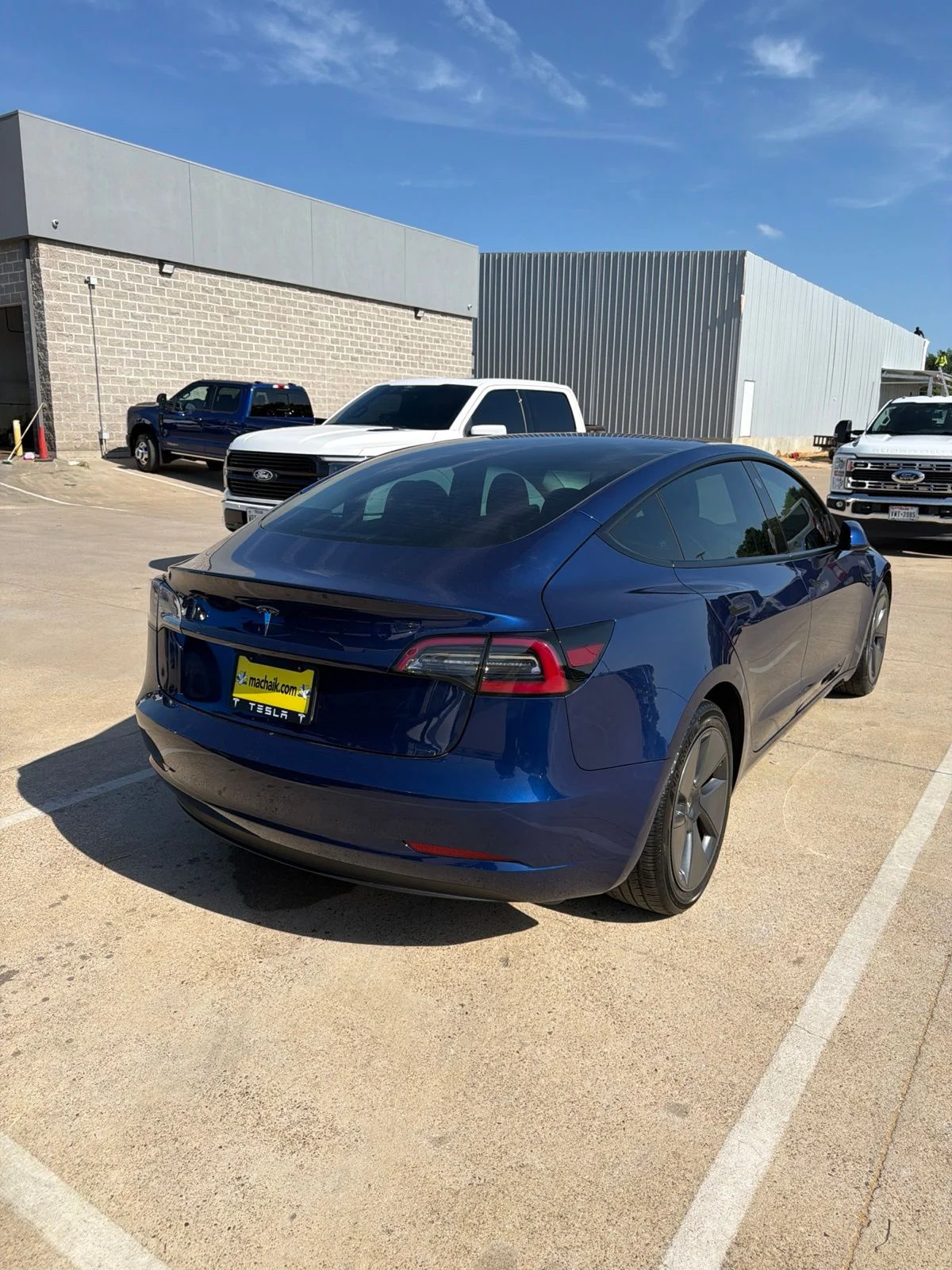 Used 2023 Blue Tesla Base image 2