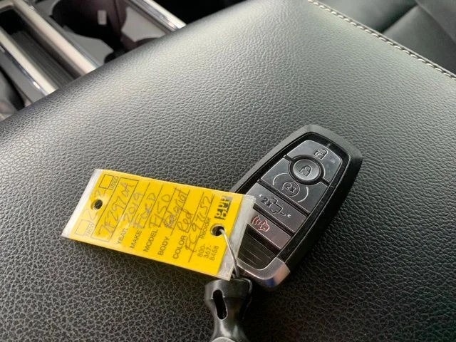 Used 2019 Ruby Red Metallic Tinted Clearcoat Ford Lariat image 40