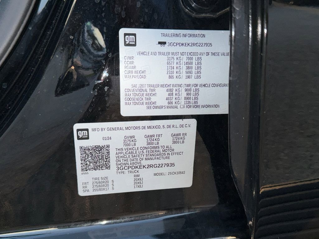 Certified Used 2024 Black Chevrolet LT (2FL) image 32