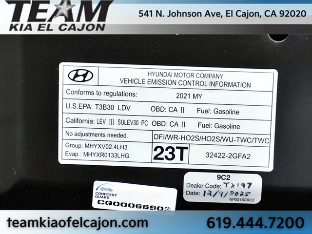 Used 2021 Black Hyundai Ultimate image 43