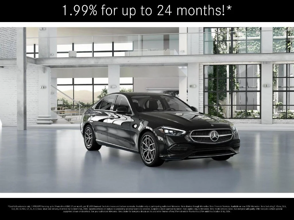 New 2026 Black Mercedes-Benz C 300 image 52