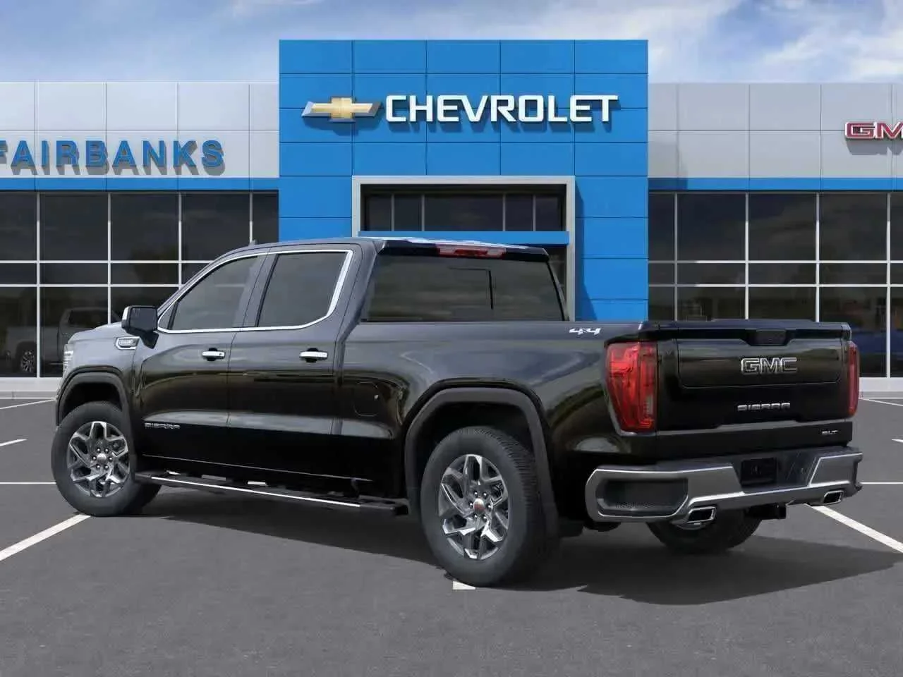 New 2026 Onyx Black GMC SLT image 3