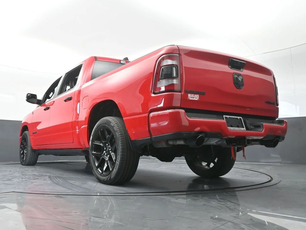 Used 2023 Flame Red Clearcoat Ram Laramie image 67