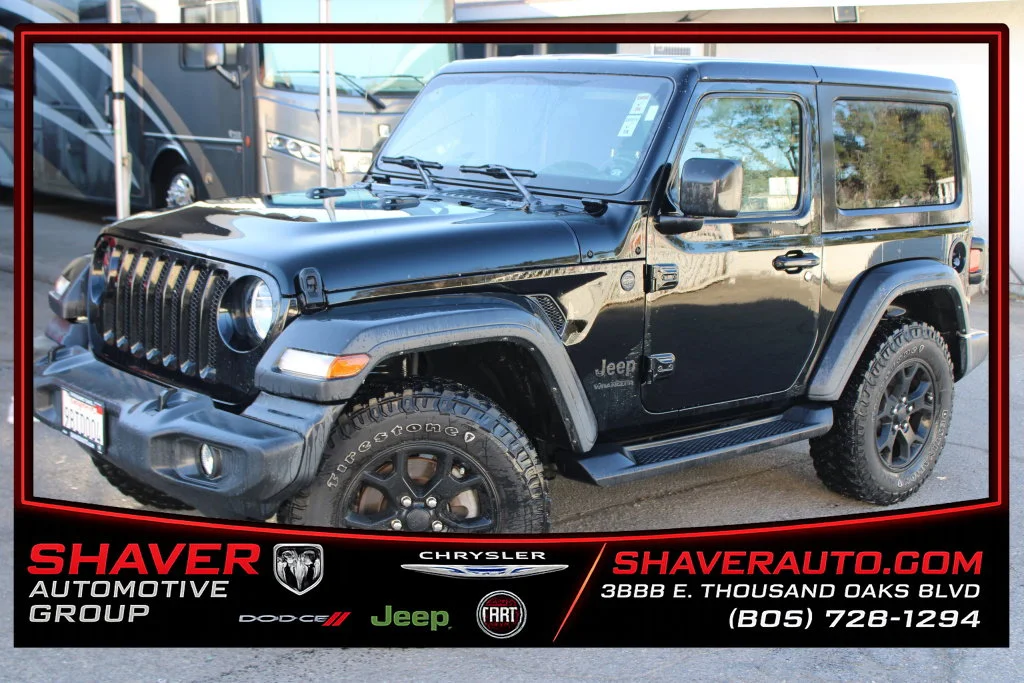 Used 2022 Black Jeep Sport S image 1