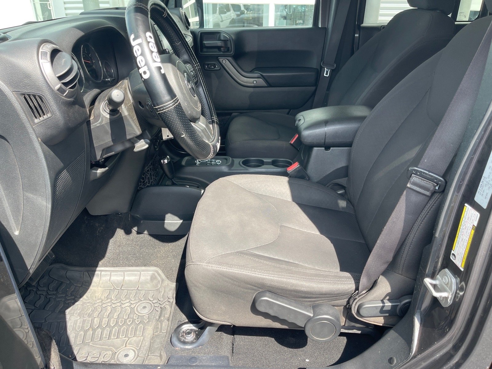 Used 2017 Granite Crystal Metallic Clear Coat Jeep Sport S image 10