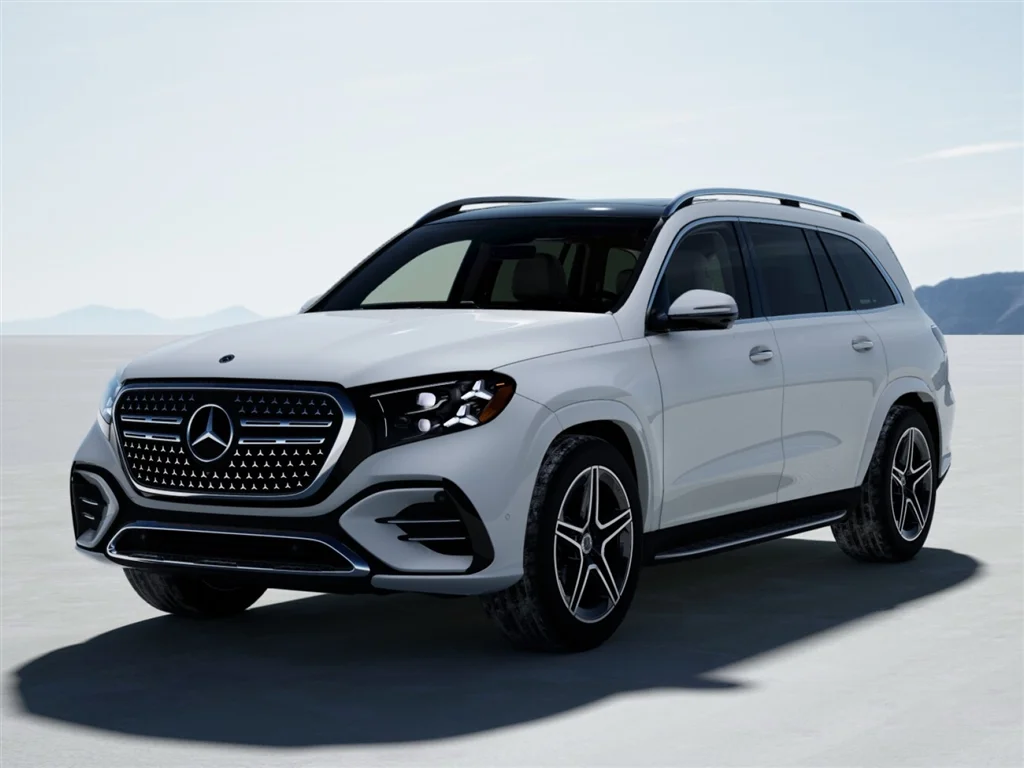 New 2027 Polar White Mercedes-Benz GLS 450 image 1