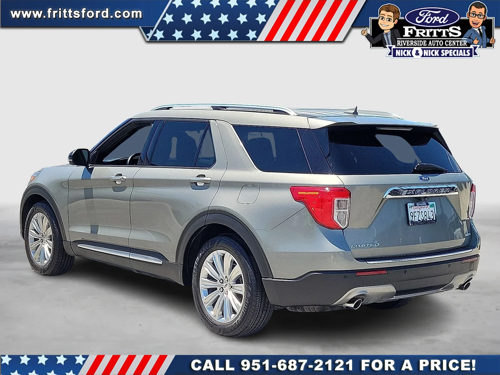 Certified Used 2020 Silver Spruce Metallic Ford Limited image 3