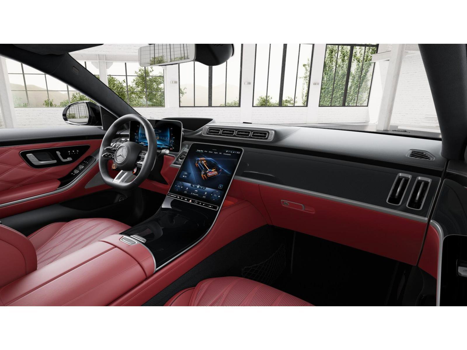New 2026 Obsidian Black Metallic Mercedes-Benz S 63 E AMG® image 6