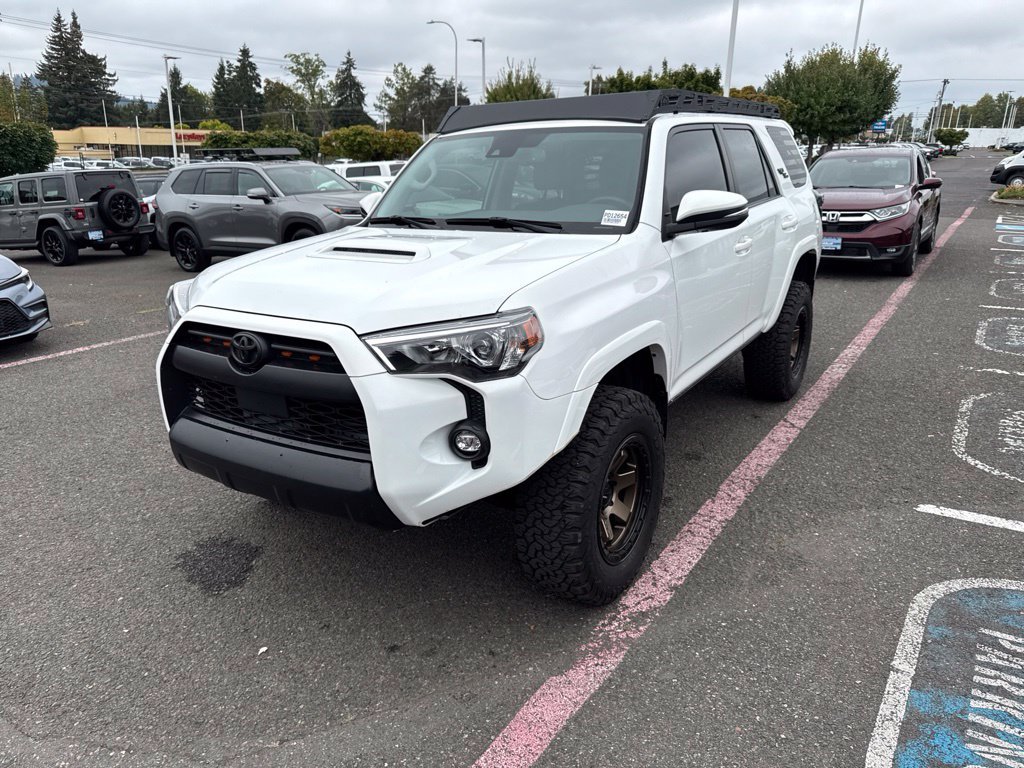 Used 2022 Blizzard Pearl Toyota TRD Off-Road Premium image 3