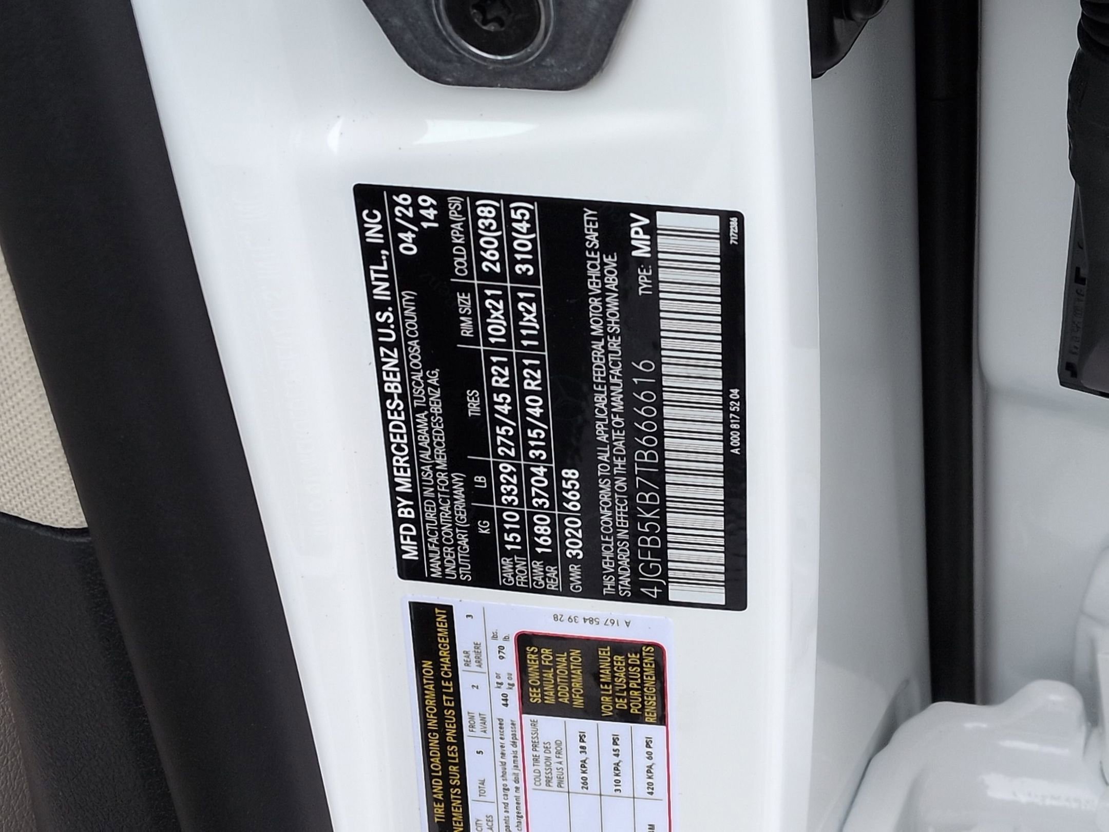 New 2026 Polar White Mercedes-Benz GLE 450 image 76