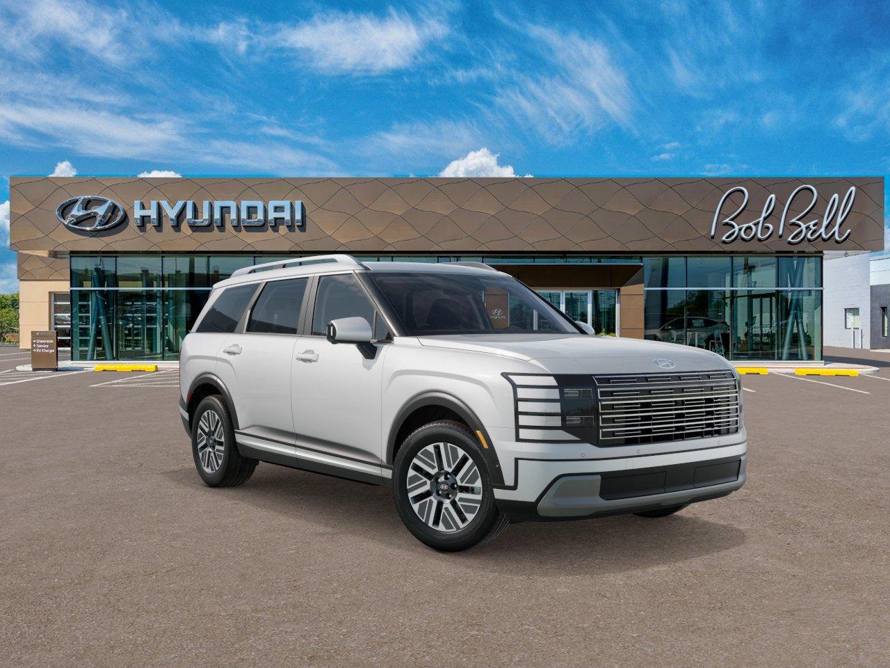 New 2026 White Pearl Hyundai Blue SEL Premium image 2