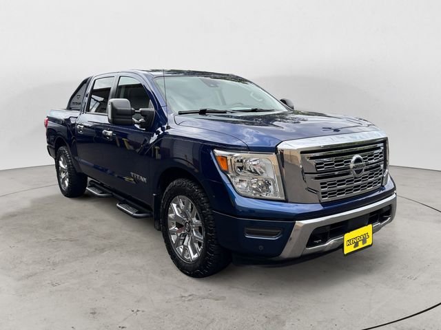 Used 2021 Blue Nissan SV image 3
