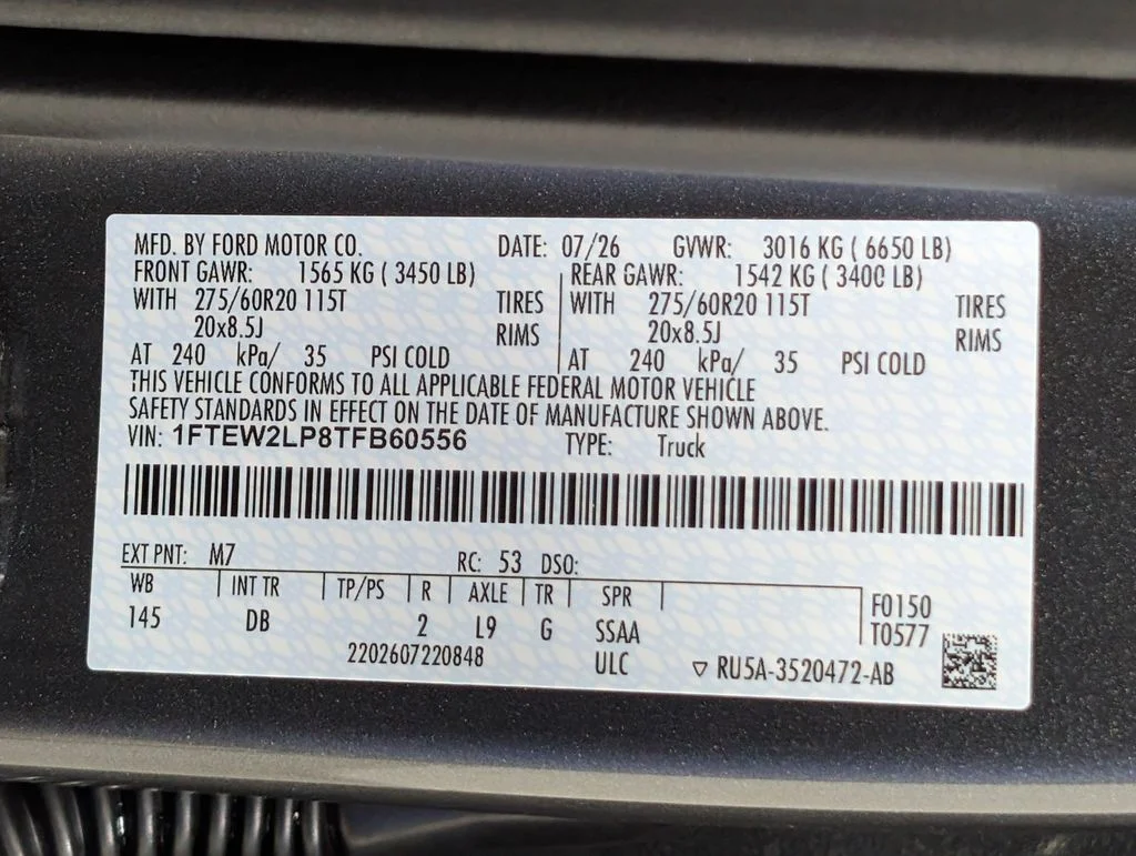 New 2026 Carbonized Gray Metallic Ford STX® image 25