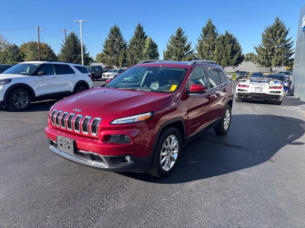 Used 2015 Red Jeep Limited image 9