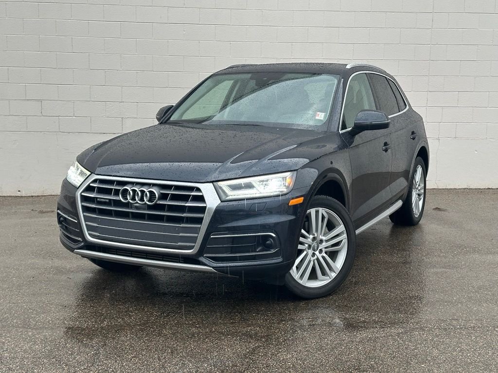 Used 2018 Moonlight Blue Metallic Audi 2.0T Prestige image 1