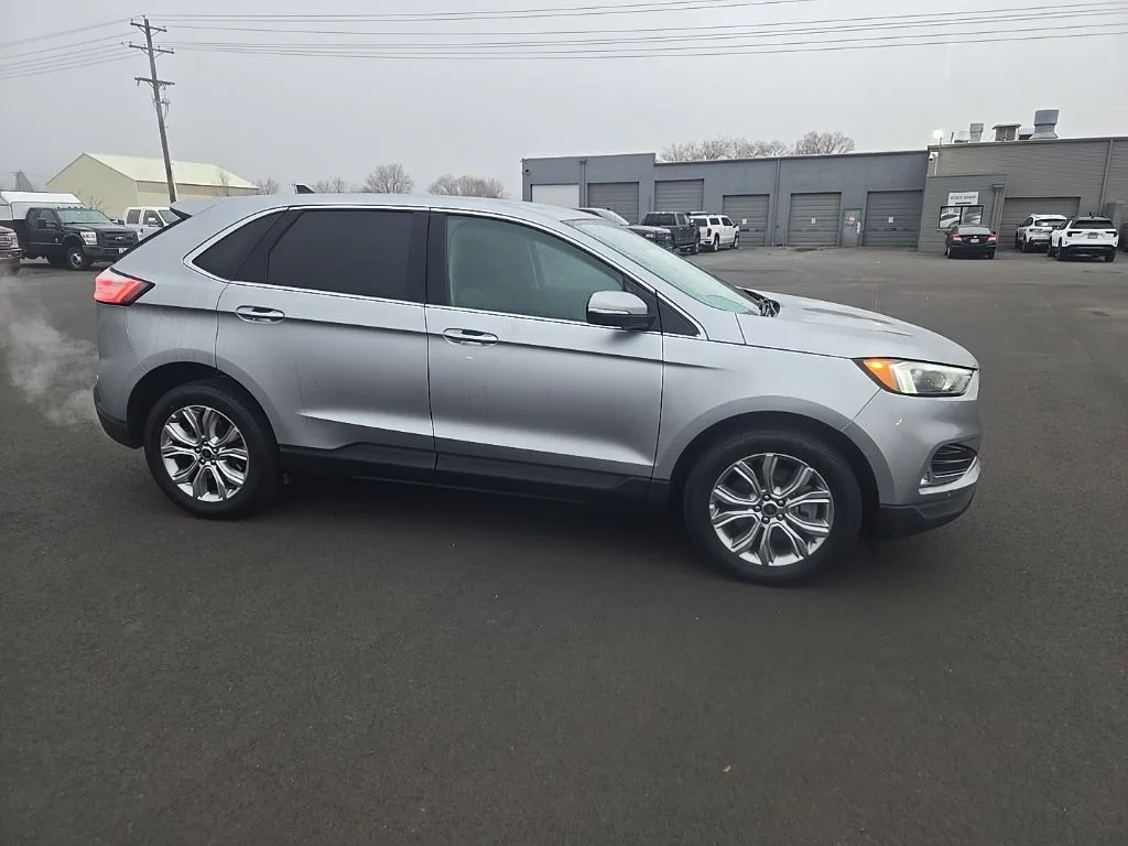 Certified Used 2024 Silver Metallic Ford Titanium image 3