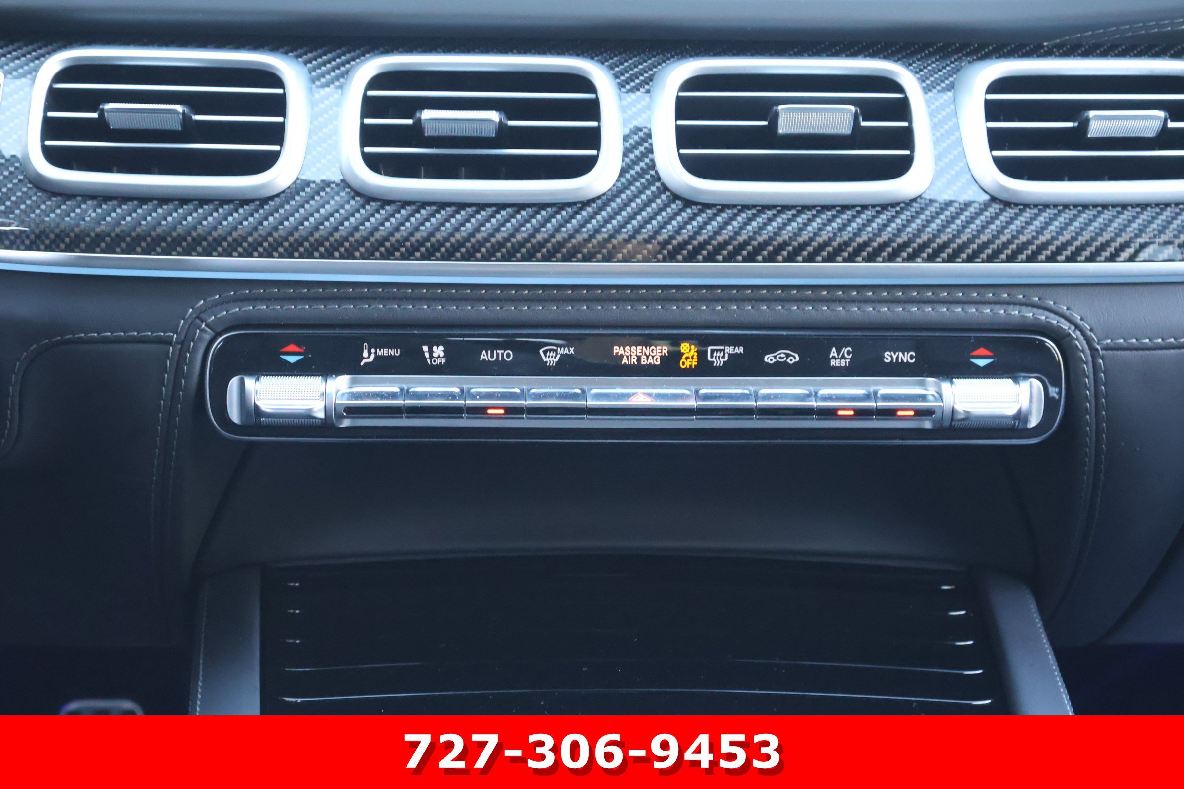 Certified Used 2024 Obsidian Black Metallic Mercedes-Benz AMG® GLS 63 image 23
