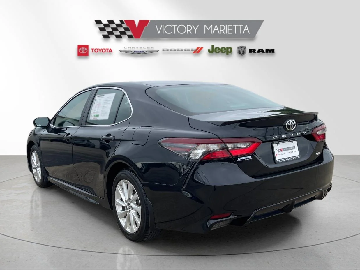 Used 2024 Black Toyota SE image 3