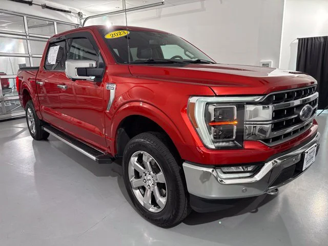 Used 2023 Red Ford Lariat image 1